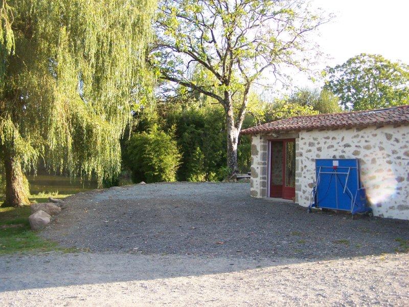 Réalisation d'un préau pour le Camping à la ferme (79)